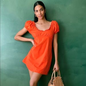 NWT ‘Soakin Up The Sun’ Free People Dress - Orange color